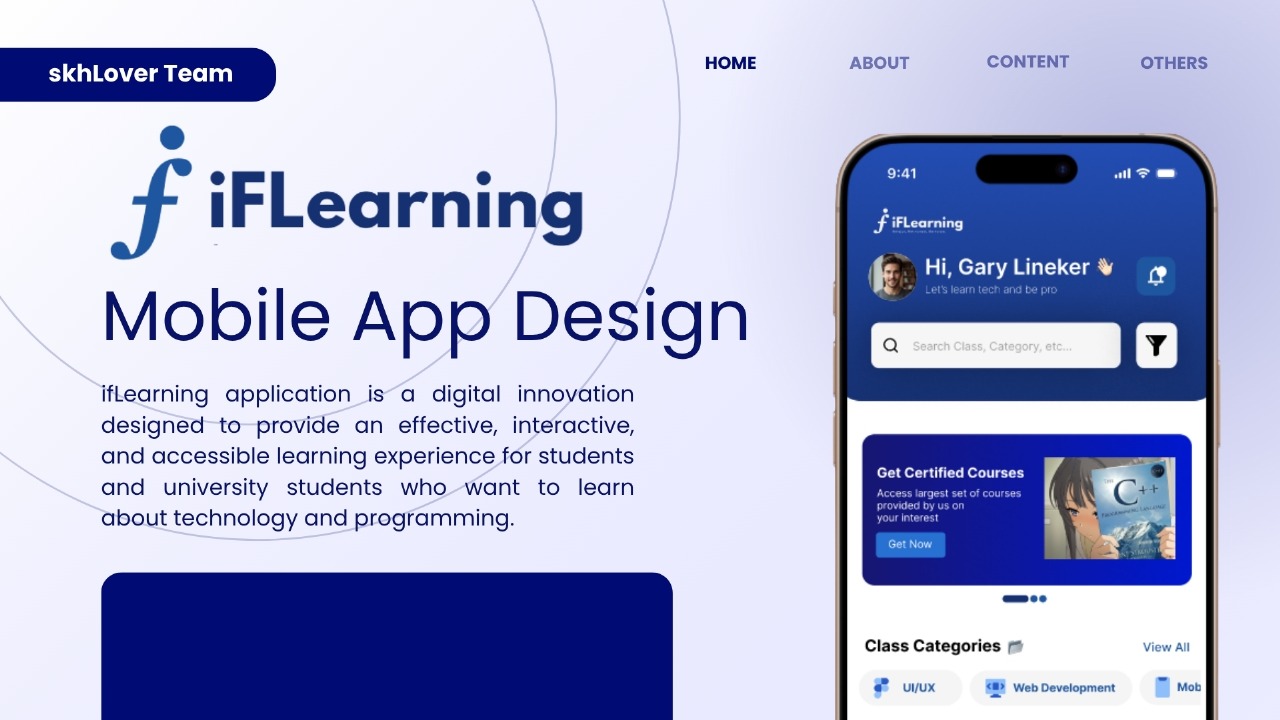 ifLearning App Design